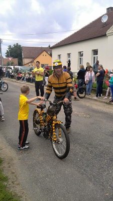 I včelka Mája se účasnila závodu....