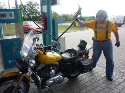 Soutěž o nejhezčího motorkáře prázdnin vyhrál Bob, taky obdivujete to dokonalý sladění stroje a jezdce?